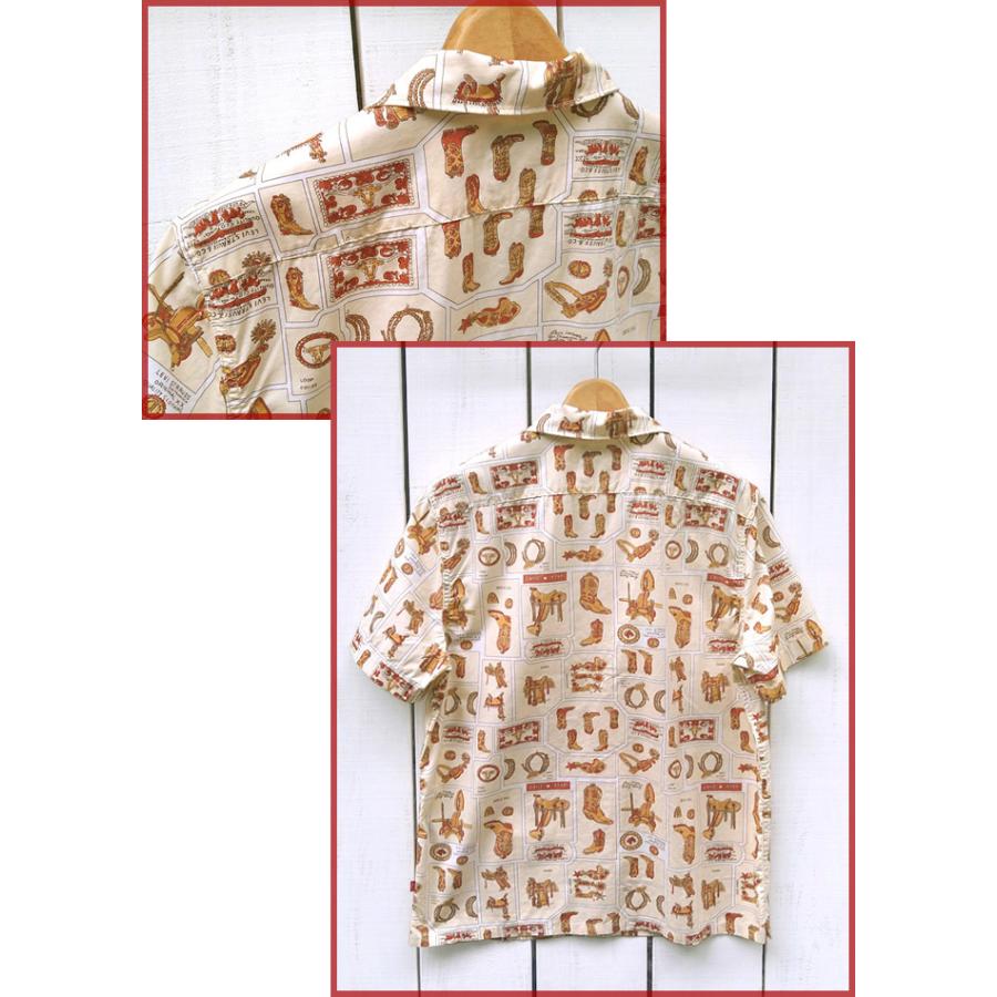 Levi's Red Tab リーバイス レッドタブ キャンプシャツ Sunset No Pkt Camp Shirts 半袖 ポケなし コットン リネン アロハ | Levi's | 08