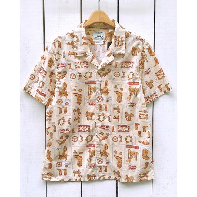 Levi's Red Tab リーバイス レッドタブ キャンプシャツ Sunset No Pkt Camp Shirts 半袖 ポケなし コットン リネン アロハ | Levi's | 02