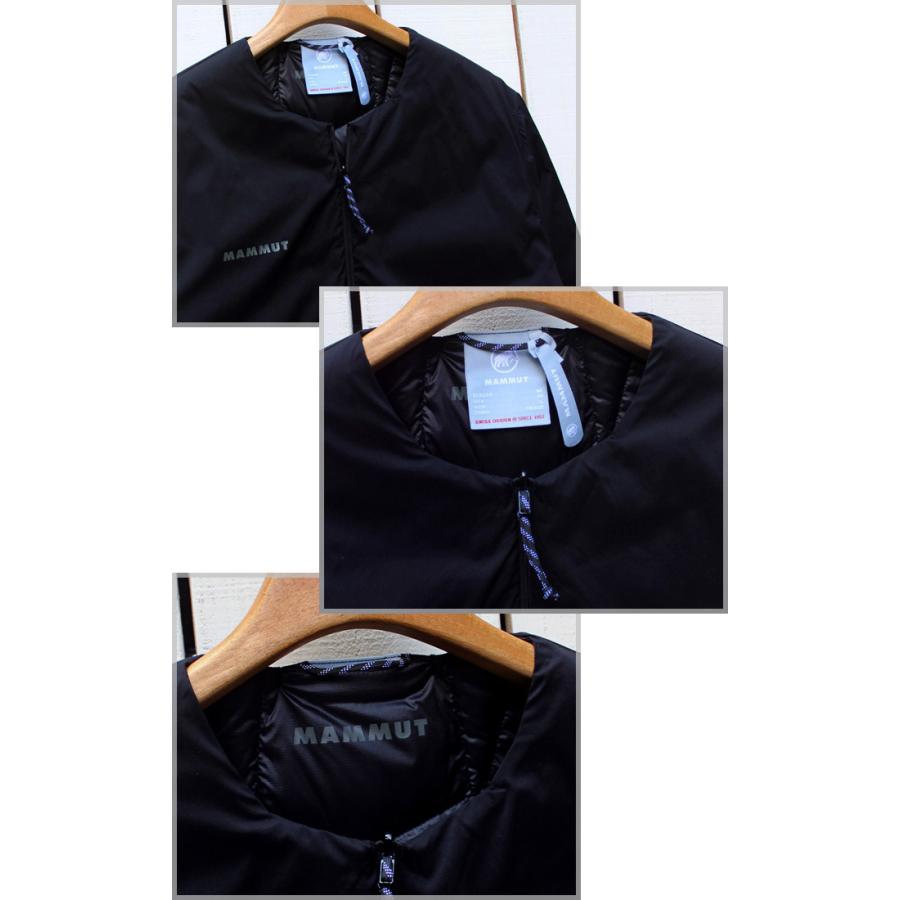 MAMMUT（マムート） セオンインカーディガン ブラック 黒 リバーシブル