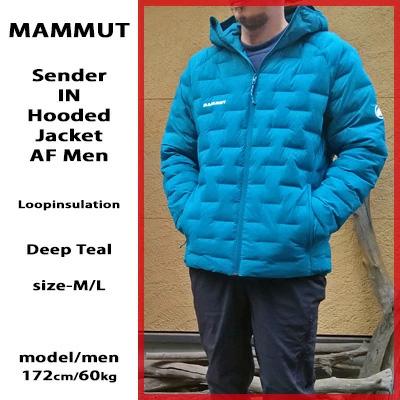 MAMMUT（マムート） センダーインサレーションフーデッドジャケット