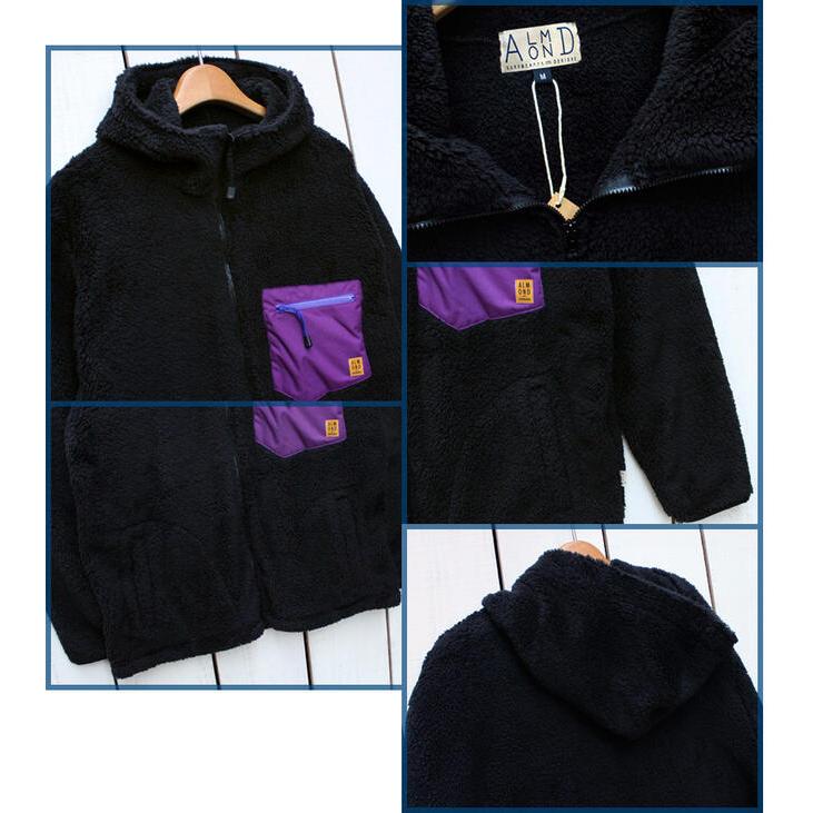 ALMOND（アーモンド） アーモンドサーフ マイクロフリースジップ