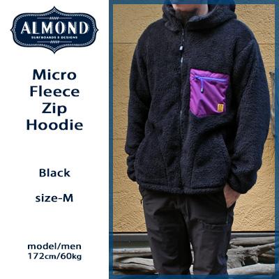 ALMOND（アーモンド） アーモンドサーフ マイクロフリースジップ