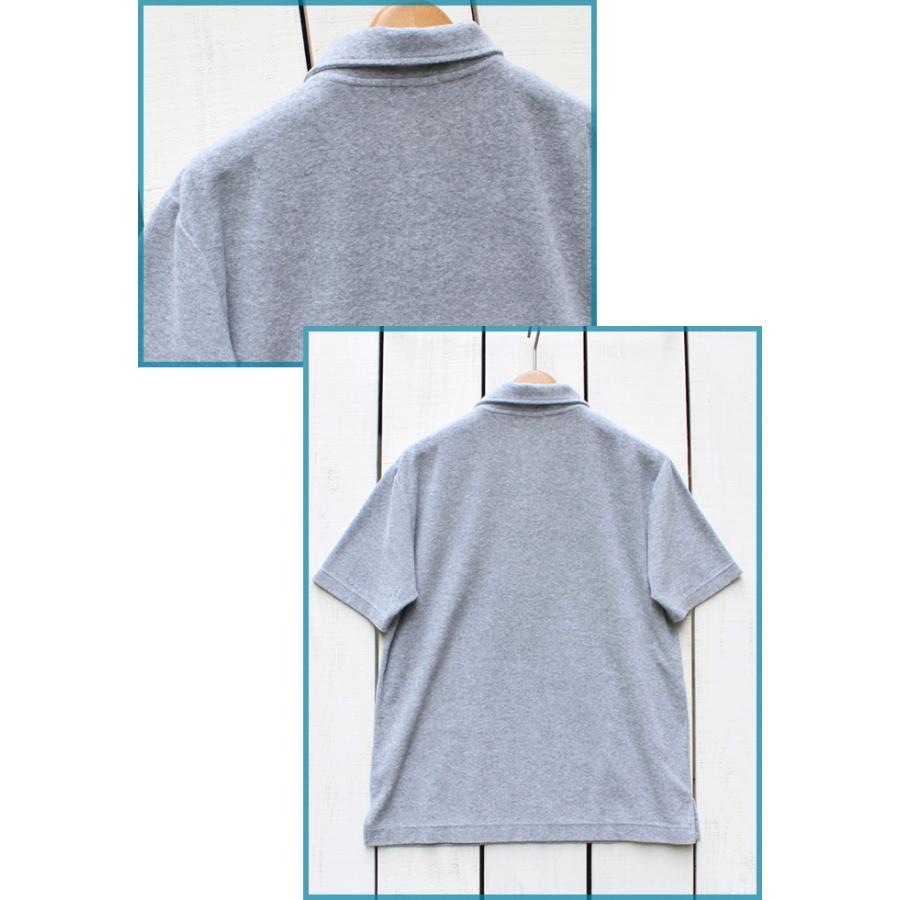 Arvor Maree（アルボーマレー） セーラーカラーパイルポロシャツ 