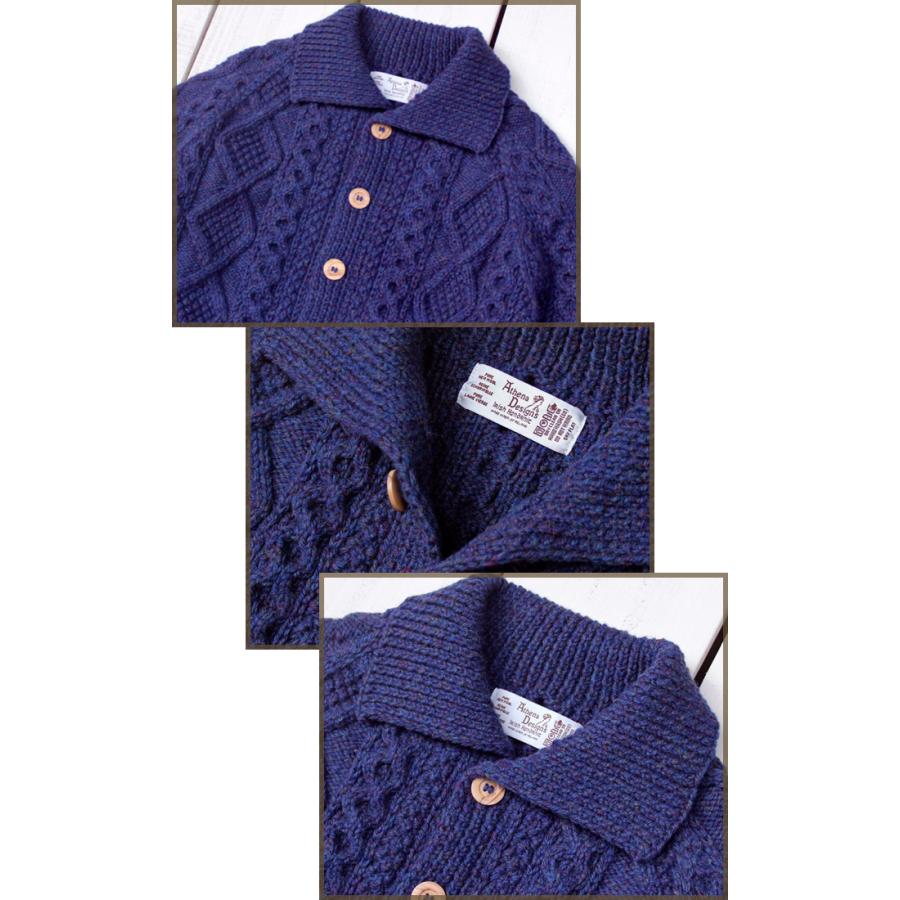 Athena Designs アテナデザイン/アランニットカーディガン 中古・古着通販】Athena Designs (アテナデザインズ) アランニット