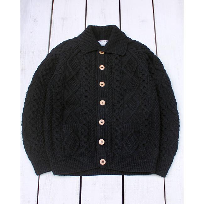 アテナデザイン　カーディガン Athena Designs アランカーディガン OATMEAL Athena Designs通販