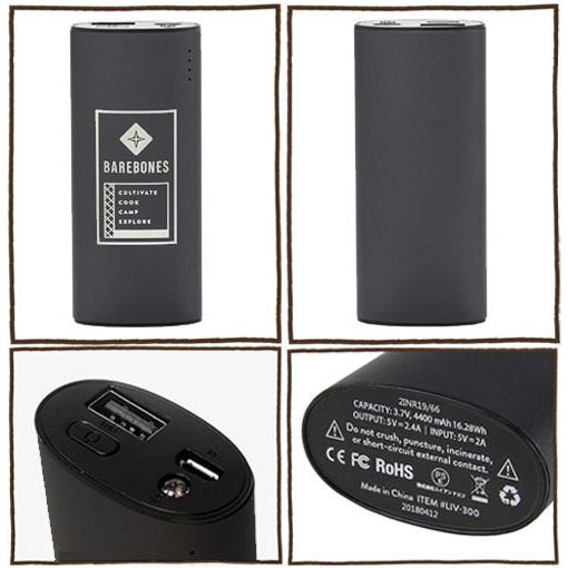 BAREBONES ベアボーンズ ポータブルチャージャー Portable Charger キャンプ アウトドア モバイル 充電