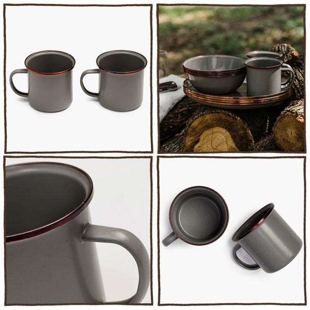 BAREBONES ベアボーンズ エナメルカップ 2個セット  Enamel Cup Set キャンプ アウトドア 椀 ホーロー ホウロウ | BAREBONES | 04