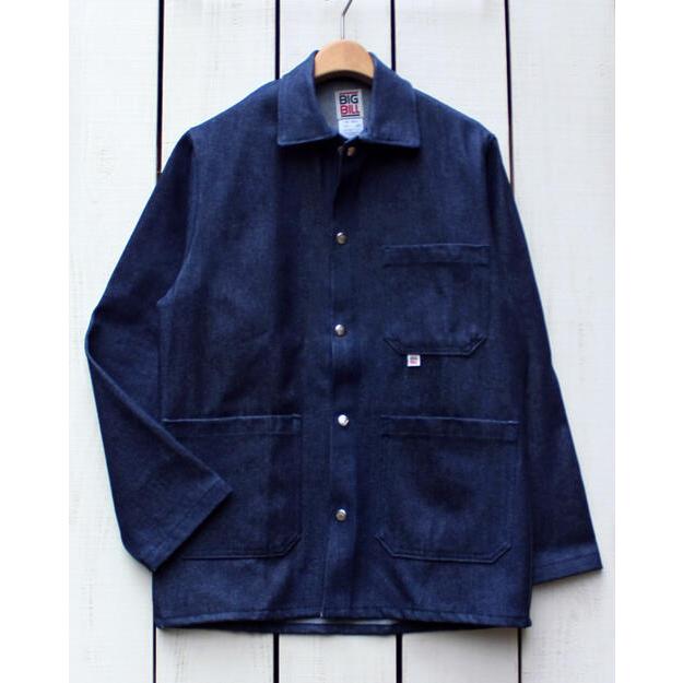 BIG BILL（ビッグビル） ビックビル デニムワークコート ネイビー