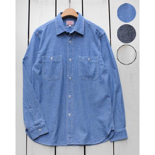 BIG MIKE ビッグマイク シャンブレーシャツ ライトインディゴ