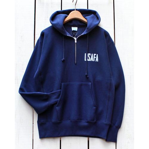 チャンピオン USAFA ハーフジップ リバースパーカー 単タグ 復刻 Champion（チャンピオン） 単色タグ復刻 USAFA ハーフジップ