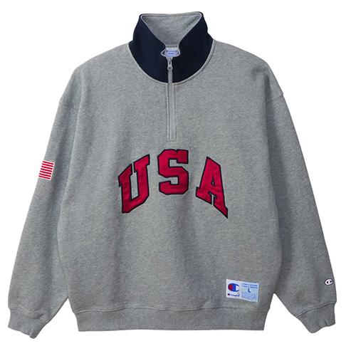 Champion チャンピオン アクションスタイル ハーフジップ