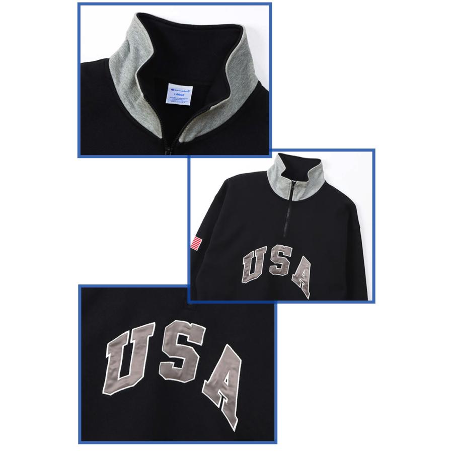 Champion/ ACTION STYLE/ハーフジップスウェットトレーナー Champion チャンピオン トレーナー メンズ ハーフジップ
