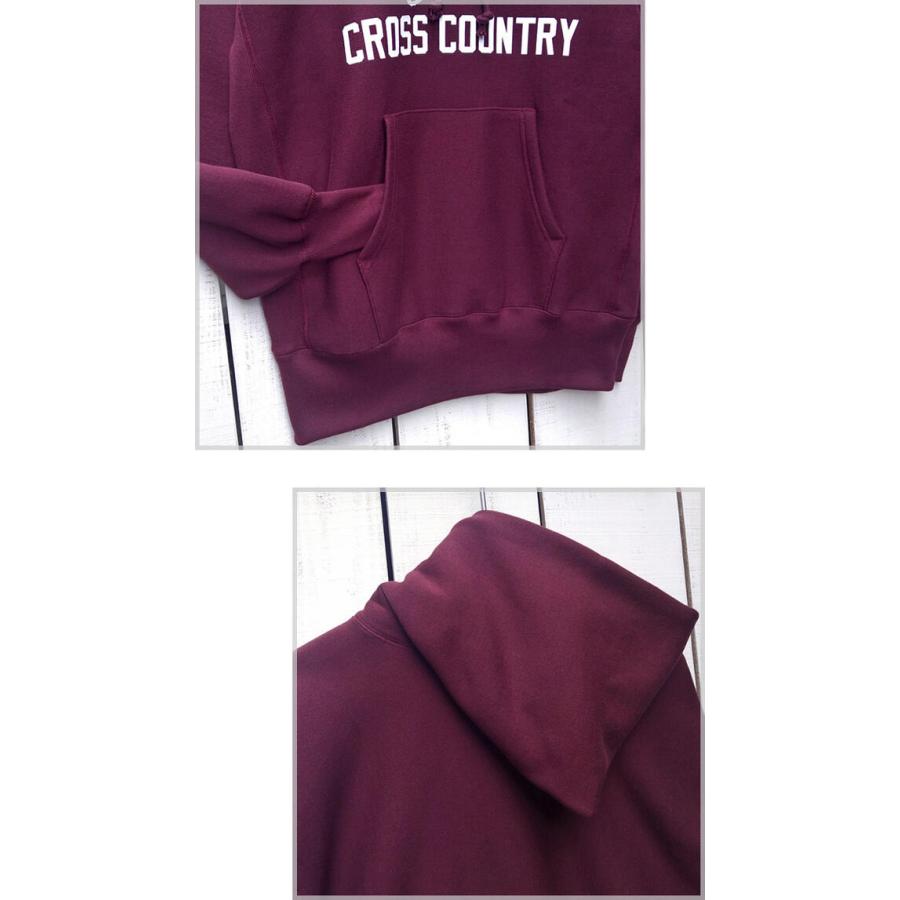 Champion True To Archives チャンピオン プルパーカー マルーン GALESBURG リバースウィーブ Hooded Swaet アーカイヴス 青単タグ 日本製 | Champion | 03