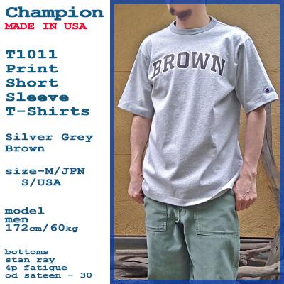 Champion（チャンピオン） T1011 ヘビーウェイトプリントTシャツ YALE