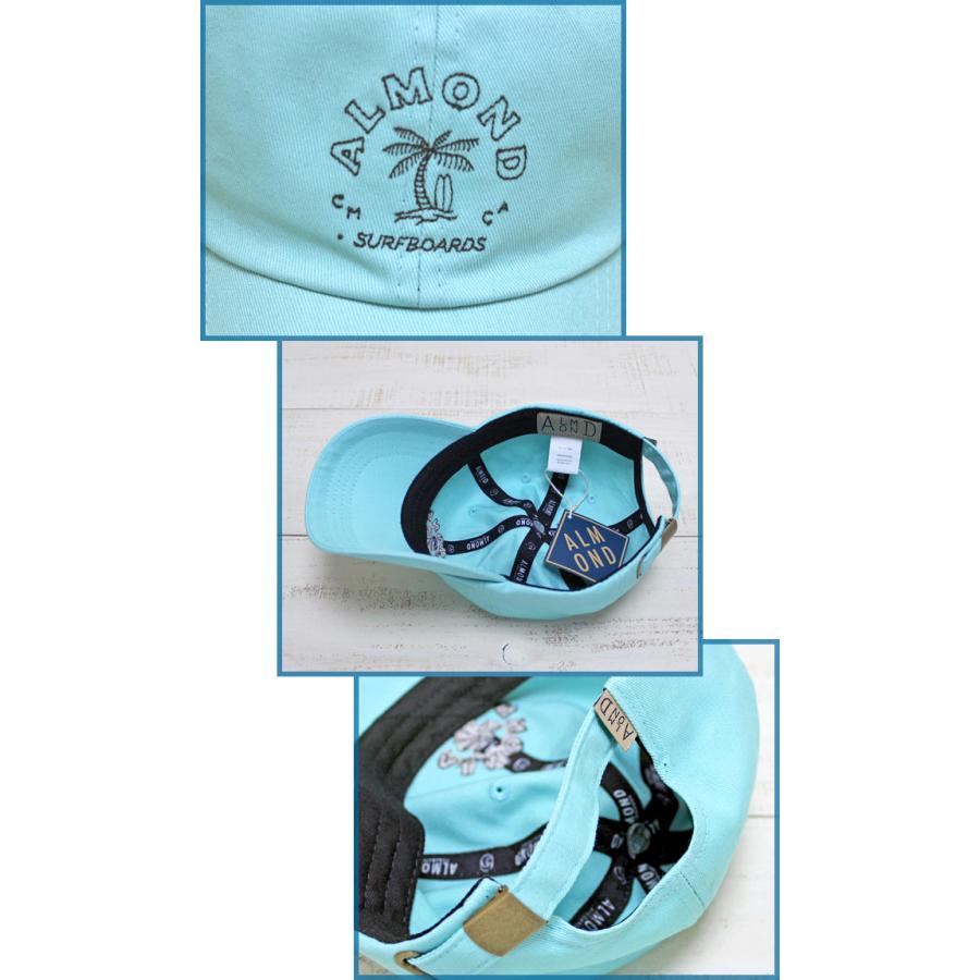 アーモンドサーフ 6パネルキャップ サンウェーブ 2色展開 Sunwave 6-Panel Cap ロゴ 刺繍トラッカー ロー 浅め コットン ツイル  Almond Surfboards Designs | ALMOND（ファッション） | 04