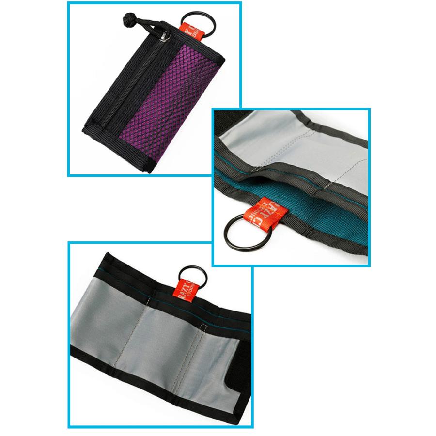 Crazy Creek クレイジークリーク ミニワレット パープルクレイジー Mini Wallet Purple Crazy コンパクト 財布 コイン お札 アウトドア キャンプ フェス | Crazy Creek | 01