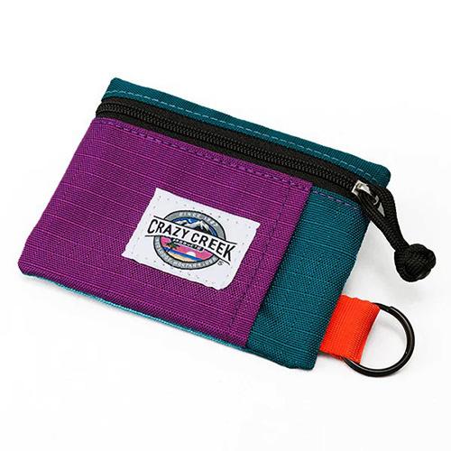 Crazy Creek クレイジークリーク パスワレット パープルクレイジー Pass Wallet Purple Crazy コインケース 定期 カード | Crazy Creek