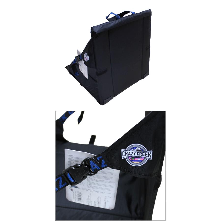 Crazy Creek（クレイジークリーク） オリジナルチェア ブラック 黒