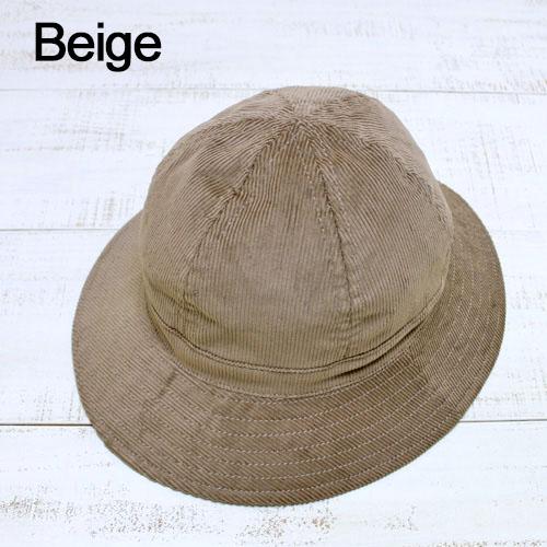 Au Vrai Chic オーブライ シックブリテン ドームハット コーデュロイ Britain Dome Hat made in scotland バケット ワーク コットン スコットランド製 |  | 01