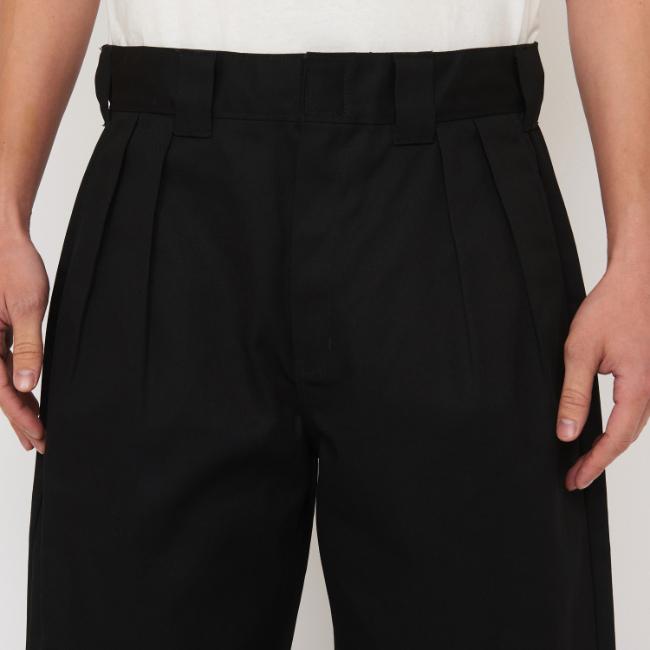 Dickies ディッキーズ 2タックワークパンツ リラックスフィット Tack Front Work Pants チノ ワイド テーパード ポリエステル コットン ツイル | Dickies | 10