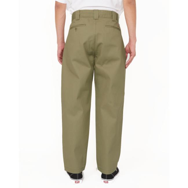 Dickies ディッキーズ 2タックワークパンツ リラックスフィット Tack Front Work Pants チノ ワイド テーパード ポリエステル コットン ツイル | Dickies | 08