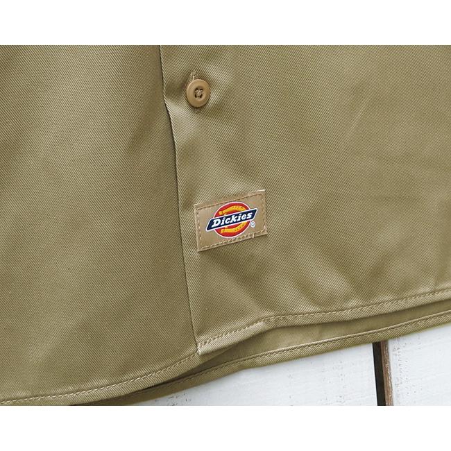 Dickies ディッキーズ 半袖ワークシャツ 1574 S/S Work Shirts オリジナル フィット 大きめ 薄手 ポリエステル コットン ツイル 定番 | Dickies | 05