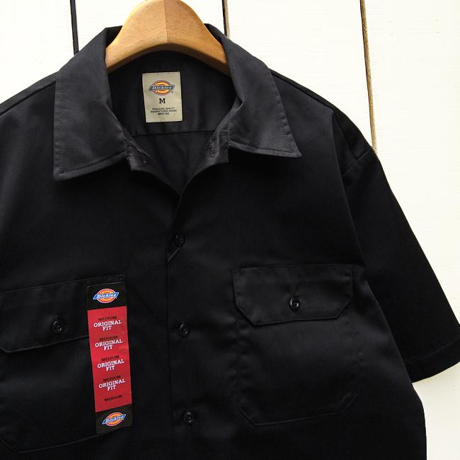 Dickies ディッキーズ 半袖ワークシャツ 1574 S/S Work Shirts オリジナル フィット 大きめ 薄手 ポリエステル コットン ツイル 定番 | Dickies | 09