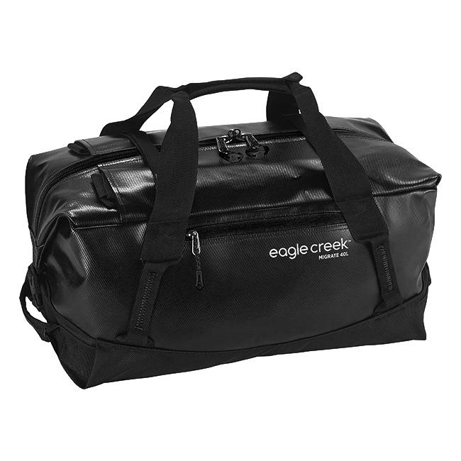 Eagle Creek イーグルクリーク マイグレートダッフル ブラック エレクトリックイエロー My Great Duffle 40L ボストン 防水 軽量 バックパック ２ウェイ | EagleCreek | 01