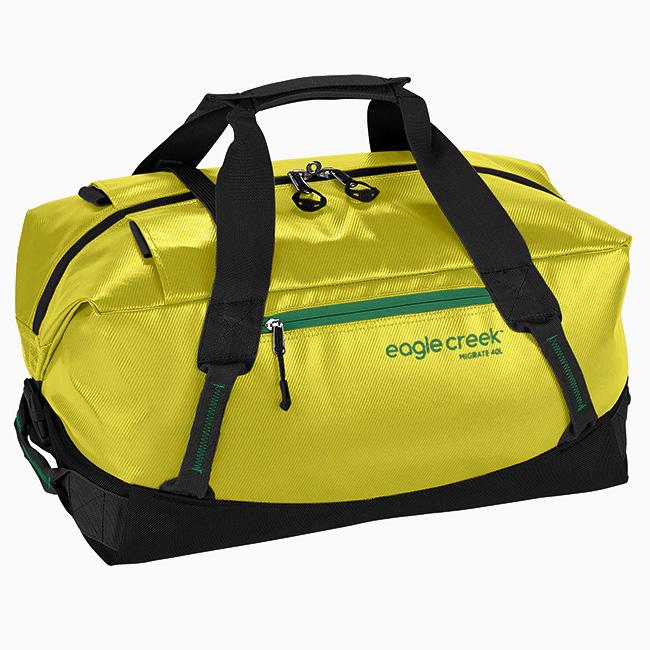 Eagle Creek イーグルクリーク マイグレートダッフル ブラック エレクトリックイエロー My Great Duffle 40L ボストン 防水 軽量 バックパック ２ウェイ | EagleCreek | 02