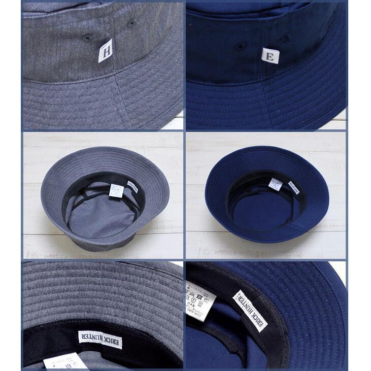 Erick Hunter エリックハンター バケットハット Pork Hat ポリエステル コットン 無地 シンプル 日本製 | ERICK HUNTER | 04