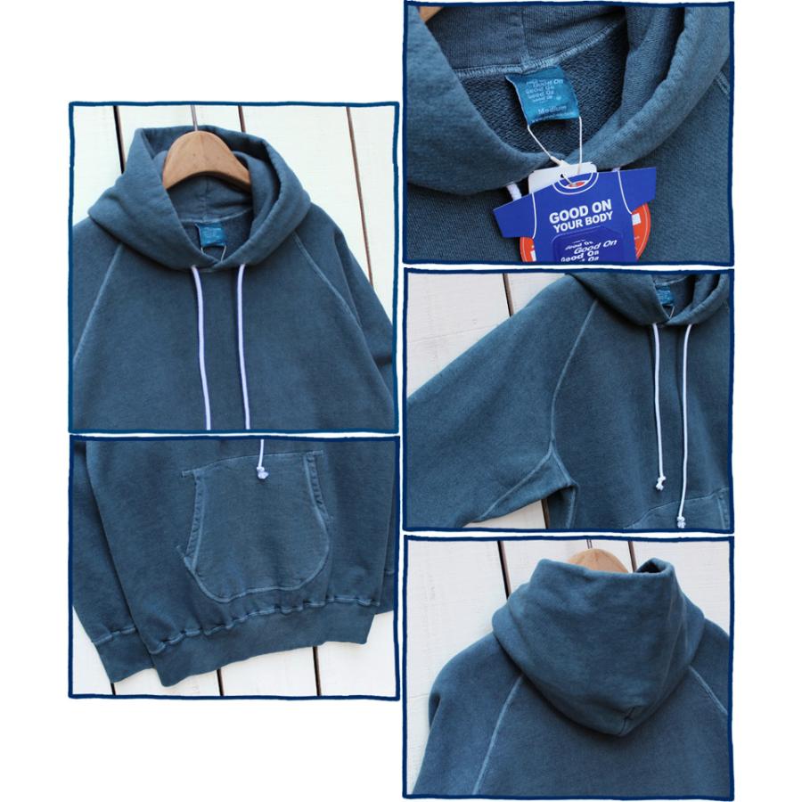 GOOD ON（グッドオン） プルパーカー ラグランプルオーバーフード