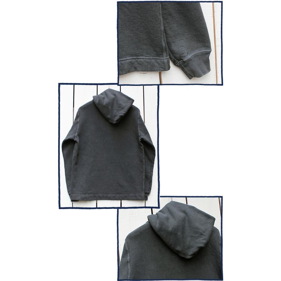 GOOD ON ハーフジップフードSweat. サイズL GOOD ON（グッドオン） ハーフジッププルパーカー Rough 1/2 Zip