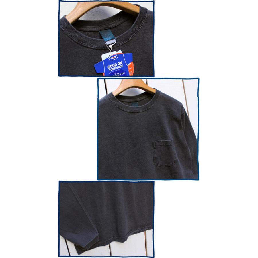 Good On グッドオン 長袖ポケットTシャツ ロンT Pocket Longsleeve Tee | GOOD ON | 08