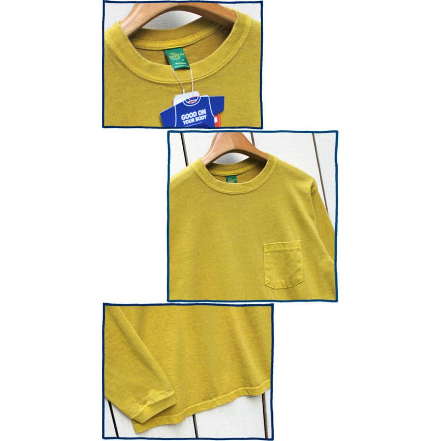 Good On グッドオン 長袖ポケットTシャツ ロンT Pocket Longsleeve Tee | GOOD ON | 06