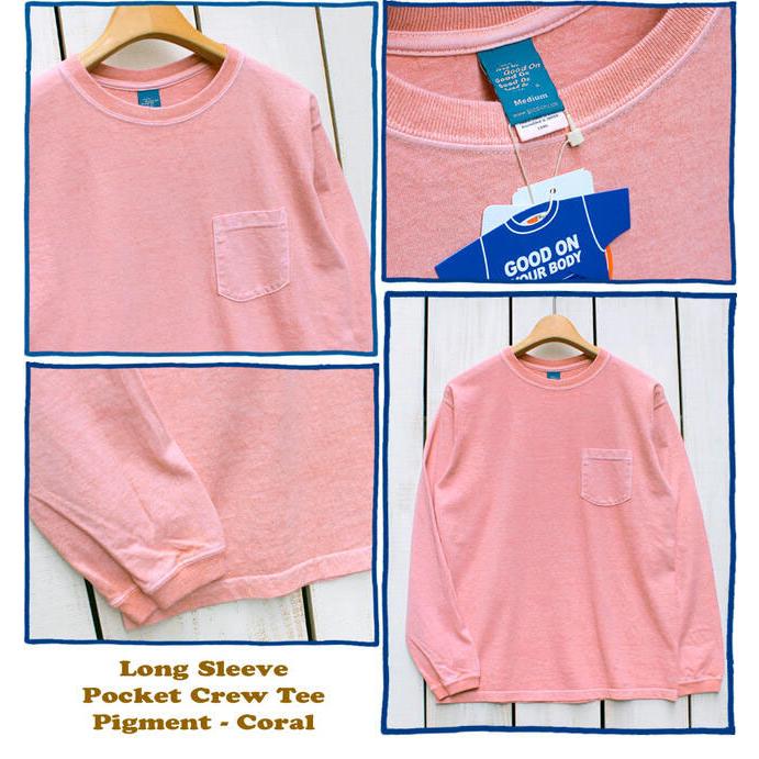 Good On グッドオン 長袖ポケットTシャツ ロンT Pocket Longsleeve Tee | GOOD ON | 07