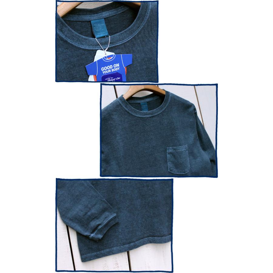 Good On グッドオン 長袖ポケットTシャツ ロンT Pocket Longsleeve Tee | GOOD ON | 09