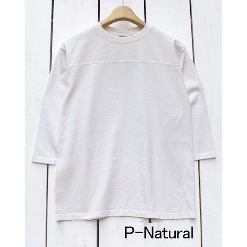 GOOD ON（グッドオン） 80s フットボールTシャツ ピグメント 製品染め