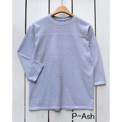 GOOD ON（グッドオン） 80s フットボールTシャツ ピグメント 製品染め