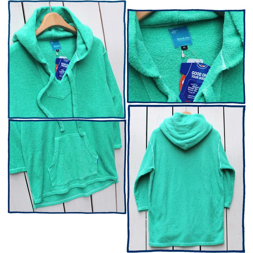 GOOD ON（グッドオン） ダブルフェイスパイルバハシャツ ミント 製品