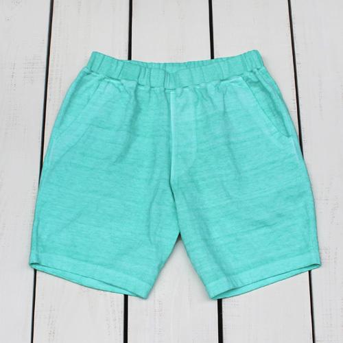 Good On グッドオン ヘビージャージトラベルショーツ ミント 製品染め 別注色 Heavy Jersey Travel Shorts Mint Pigment｜beardstore