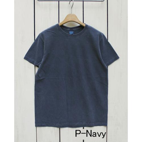 GOOD ON（グッドオン） クルーネックT ホワイト メタルグレー 製品洗い