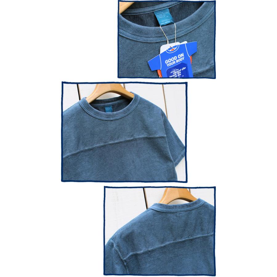 GOOD ON（グッドオン） ヘビーフットボールTシャツ ナチュラル 