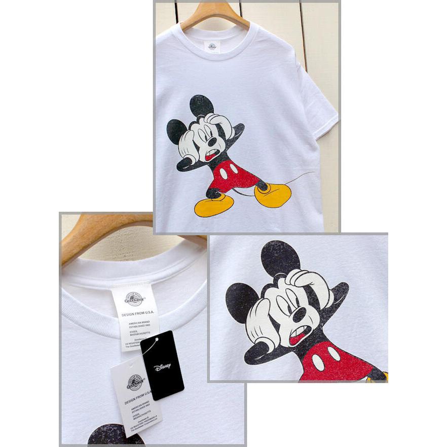Goodwear Disney グッドウェア ディズニー ミッキープリントT