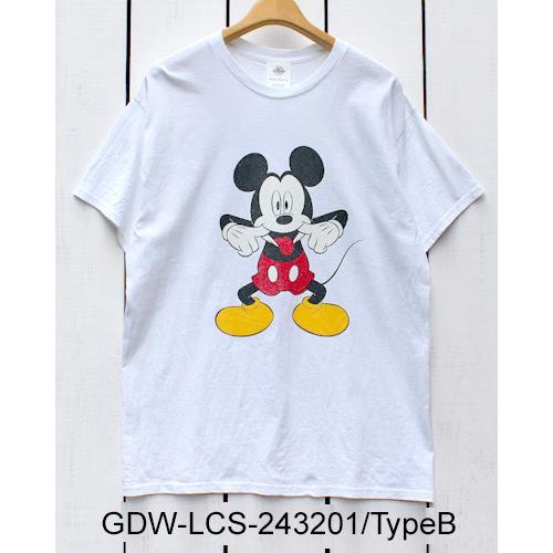 Goodwear Disney グッドウェア  ディズニー ミッキープリントTシャツ ホワイト 白 コラボ Mickey Print Tee 2-Pattern クリアランス | Goodwear | 02