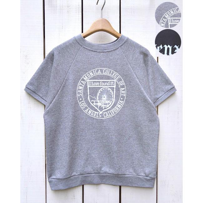 Hantex Sportwear ハンテックス 半袖ラグランスウェット プリント