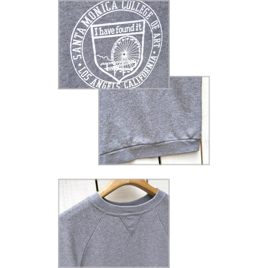 Hantex Sportwear ハンテックス 半袖ラグランスウェット プリント