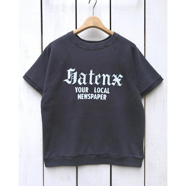 Hantex Sportwear ハンテックス 半袖ラグランスウェット プリント