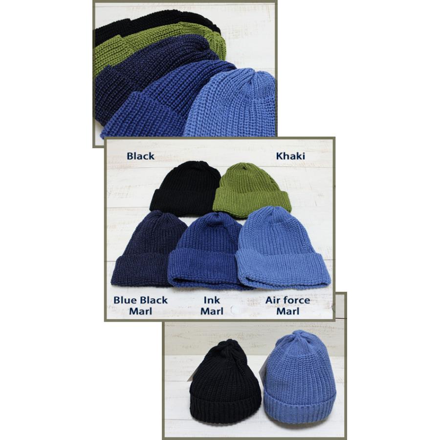 HIGHLAND2000 ハイランド2000 コットンワッチキャップ イギリス製 浅め HC Watch Cap 片畔編み ニット 浅め 軽め cotton light weight｜beardstore｜02