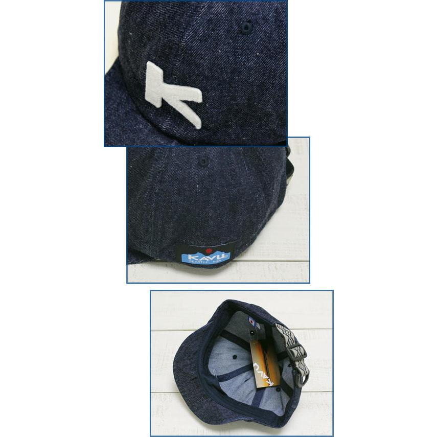 KAVU（カブー） ベースボールキャップ デニム K Baseball Cap Denim K