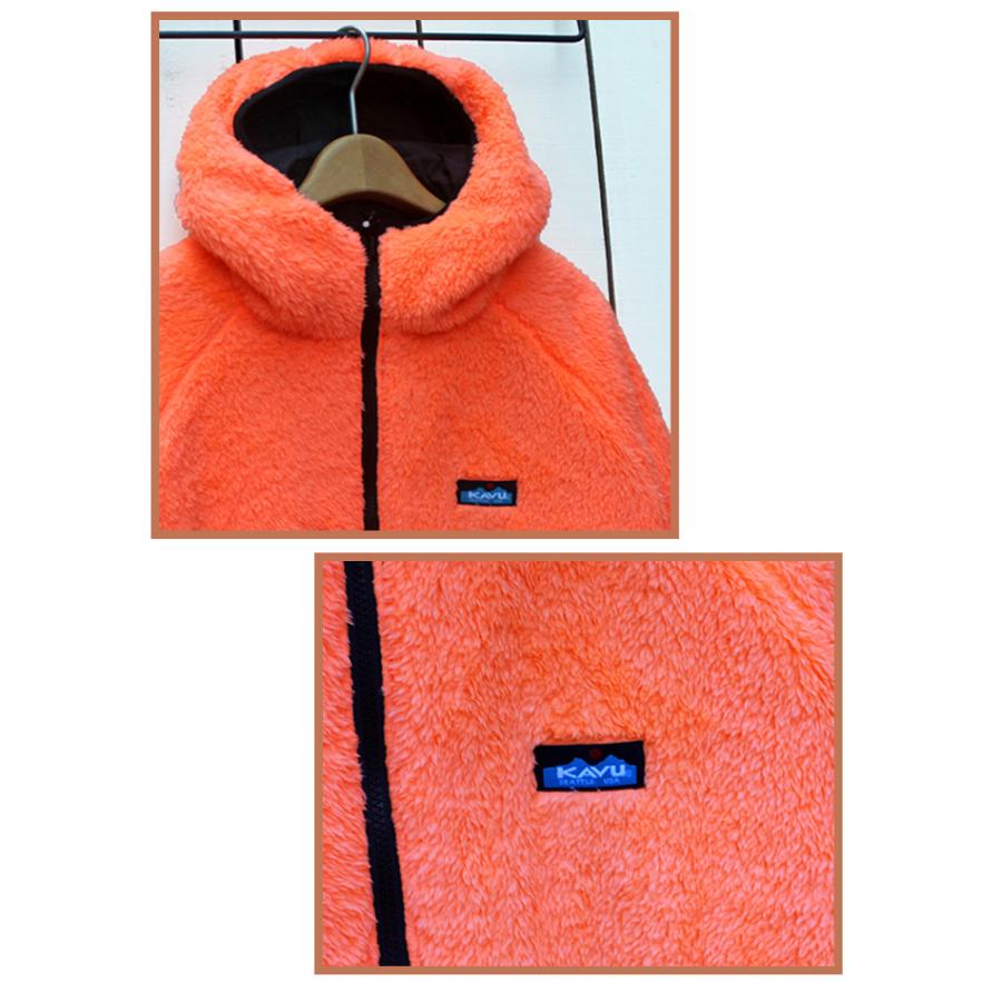 Kavu Mlroubaix ファー ジャケット メンズ KAVU カブー ファージャケット リバーシブル ターコイズ オレンジ ブラック mens Fur Jacket フード ボア フリース ナイロン Beard Store - 通販 - Yahoo ショッピング